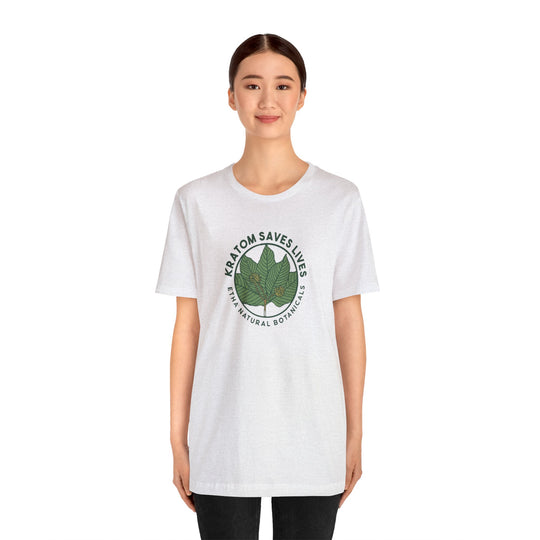 Kratom Saves Lives - Unisex Jersey Short Sleeve Tee