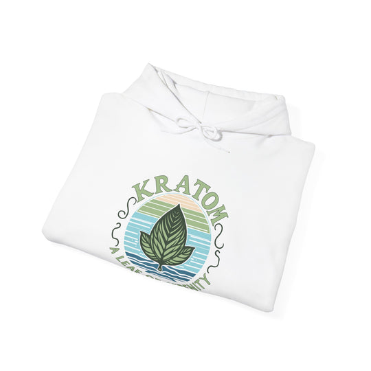 Leaf of Serenity - Unisex Heavy Blend™ Hooded Sweatshirt