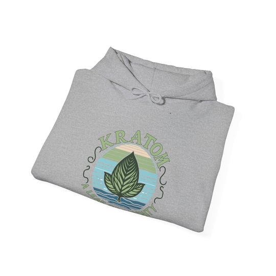 Leaf of Serenity - Unisex Heavy Blend™ Hooded Sweatshirt